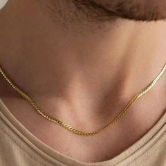 Gold Plated Boy Chain for Men
