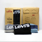 Levi's Men Cotton Boxers 3 Pack Small Multicolor