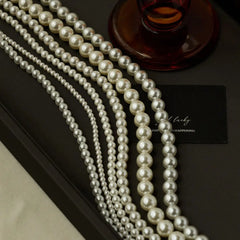 925 Sterling Silver Pearl Necklace for Women