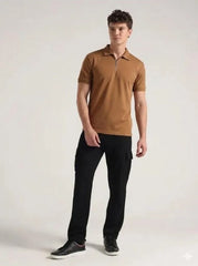 2 Pcs Men's Dri Fit Plain Ziper Track Suit