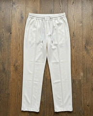 White Loose Fit Pants for Men Casual Wear