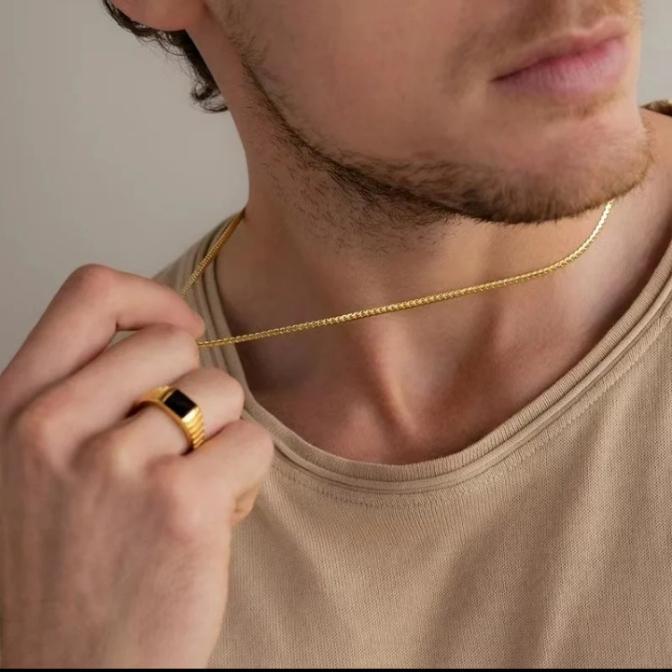 Gold Plated Boy Chain for Men