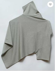 Men Cotton Plain Polo T-Shirt Grey Round Neck